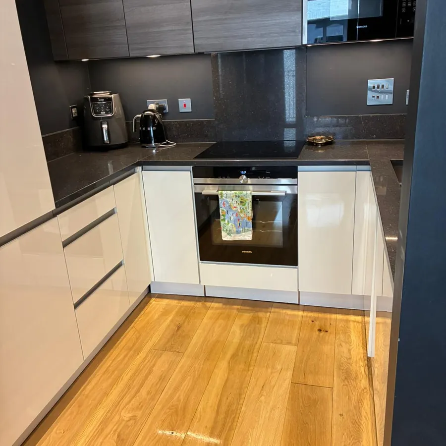 Kitchen after a regular clean